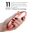 Womanizer - stimolatore clitorideo pro vibrante bordeaux