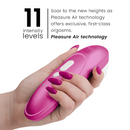 Womanizer - stimolatore clitorideo pro vibrante rosa
