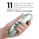 Womanizer - stimolatore clitorideo pro vibrante verde salvia