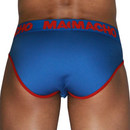 Macho - mch005 classic slip blu + rosso s