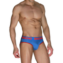 Macho - mch005 classic slip blu + rosso m