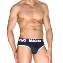 Macho - mch008 sottogola classica blu navy xl