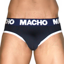 Macho - mch008 sottogola classica blu navy xl