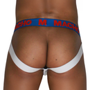 Macho - mx29az giubbotto bianco + blu scuro xl