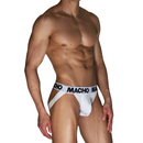 Macho - mx29bl jock bianco + bianco l