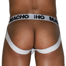 Macho - mx29bl jock bianco + bianco l