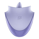 Satisfyer - tongue dancer stimolatore clitorideo con vibrazioni e pulsazioni lilla