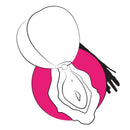 Romp - aspirazione clitoridea rosa pesca