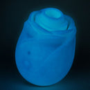 Romp - rose strumento di aspirazione clitoridea glow che si illumina al buio