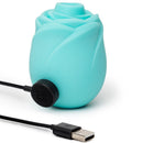 Romp - rose strumento di aspirazione clitoridea glow che si illumina al buio