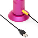 Romp - jiggle vibratore su e giù con ventosa rosa