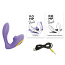 Romp - reverb stimolatore del punto g e dispositivo di aspirazione clitoridea reverb viola