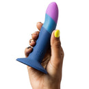 Romp - dildo in silicone piccolo con ventosa tricolore 14 cm