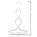 Romp - amp perle analali in silicone flessibile viola 12,5 cm viola