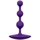 Romp - amp perle analali in silicone flessibile viola 12,5 cm viola