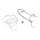 Romp - remix trio set di 3 anelli per pene in silicone viola