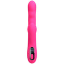 Pretty love - vibratore a coniglio multifunzione invernale con display led rosa