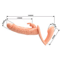 Baile - charlotte hollow doppia penetrazione strap-on flesh