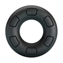 Crazy bull - anello per pene in silicone super morbido bertram nero
