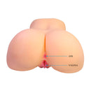 Crazy bull - liora xxl doppio masturbatore vaginale e anale