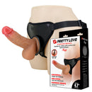 Pretty love - imbracatura universale con dildo realistico