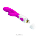 Pretty love - vibratore a coniglio butterfly kiss 30 funzioni viola