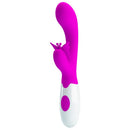 Pretty love - vibratore a coniglio butterfly kiss 30 funzioni viola