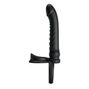 Pretty love - vibratore anale merritt con anello e vibrazione nero