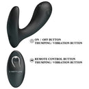 Pretty love - vibratore prostatico mirabelle con telecomando