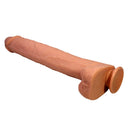 Pretty love - pat dildo flessibile e realistico con ventosa 40 cm -ø- 6 cm