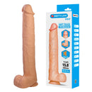 Pretty love - pat dildo flessibile e realistico con ventosa 40 cm -ø- 6 cm
