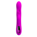 Pretty love - vibratore oscillante yalanda rabbit con display led viola