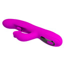 Pretty love - vibratore oscillante yalanda rabbit con display led viola