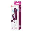 Pretty love - vibratore a coniglio naughty bunny a 30 funzioni, viola