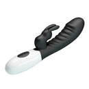 Pretty love - vibratore a coniglio naughty bunny con 30 funzioni nero
