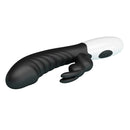 Pretty love - vibratore a coniglio naughty bunny con 30 funzioni nero