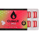 Wug climax - gomma da masticare funzionale con maca, damiana e ginseng per aumentare il desiderio e la vitalità intima. blister da 8 pezzi
