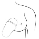 Romp - stimolatore clitorideo gratuito con coperchio, 10 livelli, ricaricabile, viola