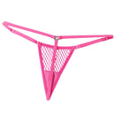 Chilirose - cr 4856 micro perizoma rejilla rosa neon l/xl