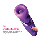 Fantasy for her - vibratore a succhia-pleasure viola
