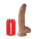 King cock - dildo realistico con testicoli 22,8 cm
