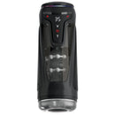 Pdx elite - moto-bator pro masturbatore automatico vibrante e riscaldante con protezione, 26,5 cm