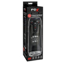 Pdx elite - moto-bator pro masturbatore automatico vibrante e riscaldante con protezione, 26,5 cm