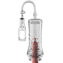 Pdx elite - aspiratore a tubo di vista xxl trasparente con pompa di aspirazione 27,3 cm