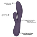 Lelo - ina vibratore a spinta rabbit viola