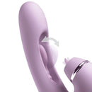 Fantasy for her - vibratore g-touch pulse pro viola per la stimolazione del punto g e del clitoride a forma di coniglio