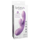 Fantasy for her - vibratore a coniglio viola per la consultazione del punto g e del clitoride (intimotion flutter pro)