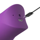 Fantasy for her - lush kiss peluche viola stimolatore clitorideo a suzione e lecchio