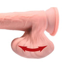 King cock plus - dildo realistico a tripla densità con testicoli oscillanti 30 cm carne