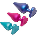 Romp - kit per allenamento anale luster s/m/l con base a forma di cuore
